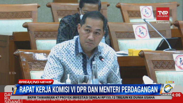 2 Kali Tak Hadiri Rapat, Menteri Perdagangan Minta Maaf