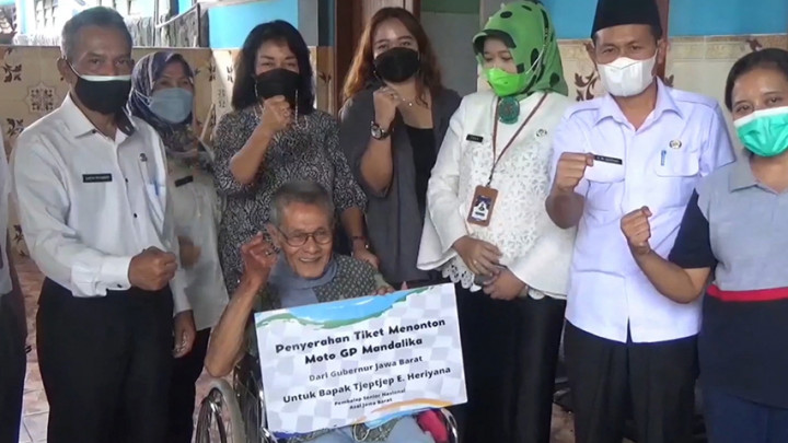 Legenda Balap Motor Indonesia dapat Tiket MotoGP Mandalika dari Ridwan Kamil