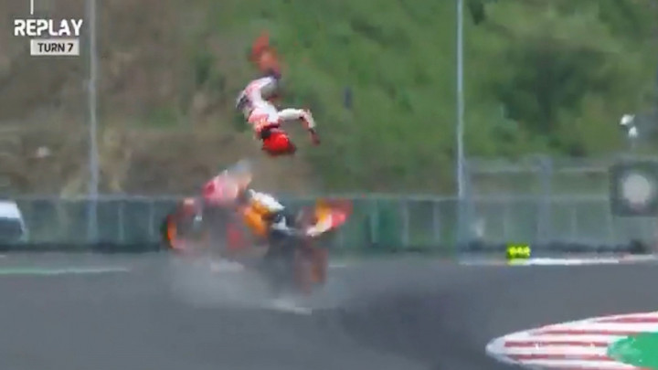 Alami Gegar Otak, Marc Marquez Batal Tampil di MotoGP Indonesia