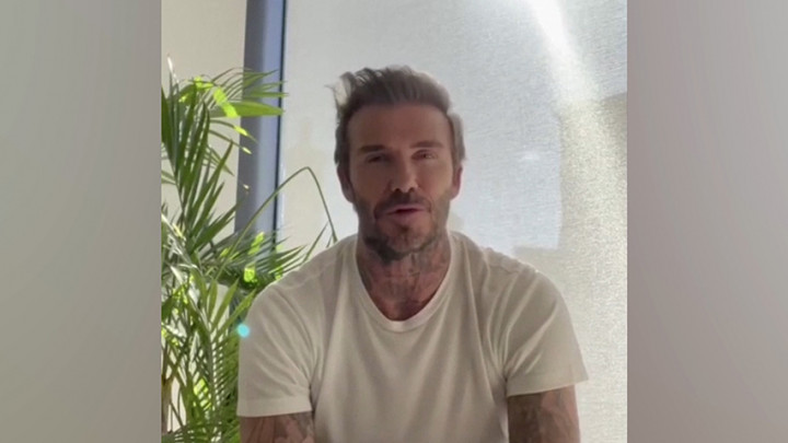 David Beckham Serahkan Akun Media Sosialnya ke Dokter Ukraina