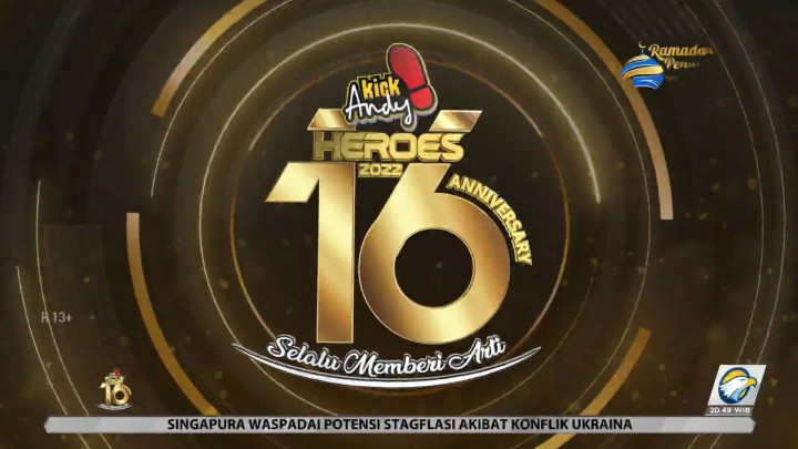 Selamat! Ini Para Pemenang Kick Andy Heroes Award 2022