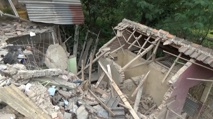 Tabung Gas 3 Kg Meledak Saat Sahur, Rumah di Bandung Barat Ambruk dan 3 Orang Alami Luka-Luka