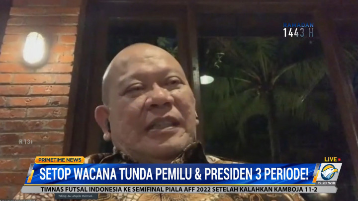 Setop Wacana Tunda Pemilu dan 3 Periode, La Nyalla: Dari Awal Saya Sudah Yakin Jokowi Tak Akan Langgar Konstitusi