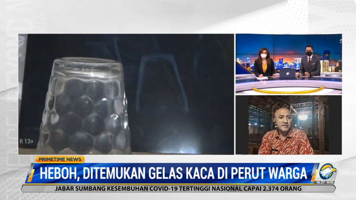 Gelas Kaca dalam Perut Pria Asal Jember, Ini Penjelasan Dokter