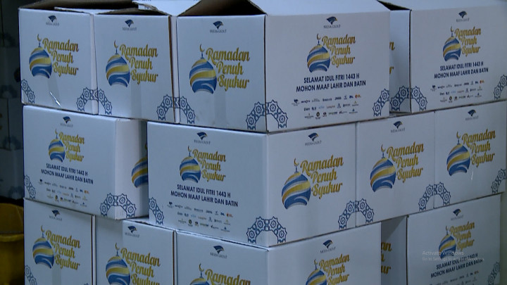 Tahun Ini Media Group Kembali Berikan 3300 Parsel Lebaran untuk Karyawan