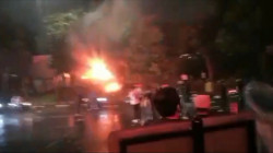 Buntut Unjuk Rasa di Gedung DPR, Pos Polisi di Pejompongan Dibakar Massa