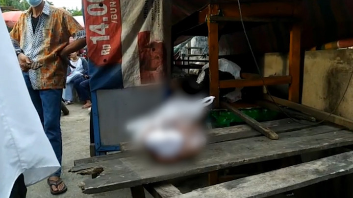 Heboh, Warga Jambi Temukan Jasad Bayi Laki-Laki Terbungkus Kresek di Gerobak Bakso