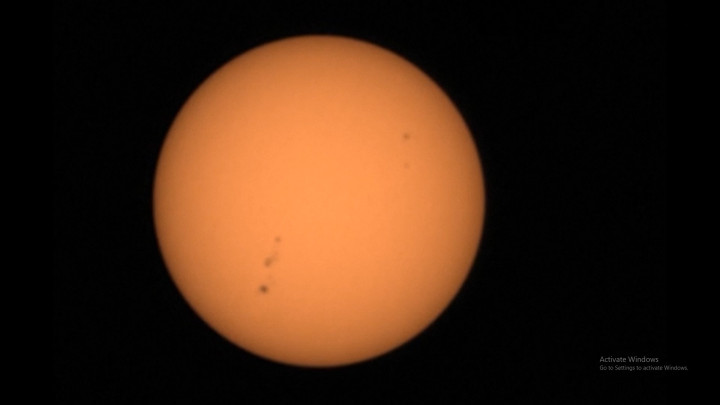 NASA Rekam Penampakan Gerhana Matahari di Mars