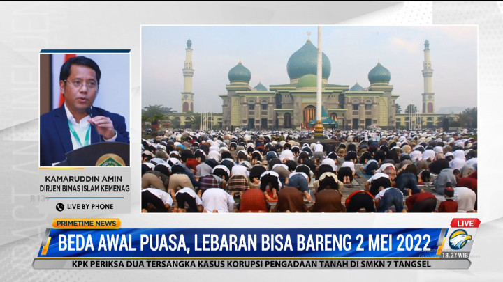 Penjelasan Kemenag Soal Beda Awal Puasa tapi Berpotensi Bisa Lebaran Bareng