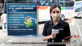 Catat! 8 Gerbang Tol Jakarta-Cikampek yang Terapkan Ganjil Genap Mulai Hari Ini