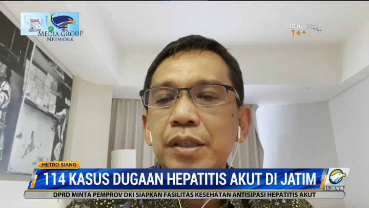Sudah Ada 114 Suspek Hepatitis Akut di Jawa Timur