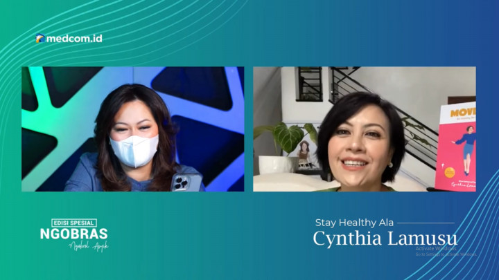 Cynthia Lamusu Cosplay Jadi Guru agar Anak Tidak Bosan Belajar di Rumah