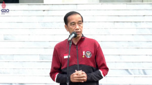Lepas Kontingen Indonesia untuk SEA Games, Jokowi Titipkan Target Tinggi