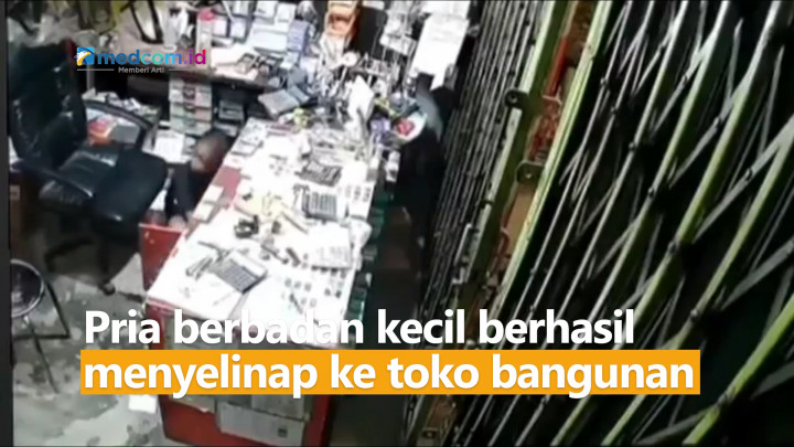 Viral! Pria Berbadan Kecil Curi Uang Puluhan Juta Rupiah