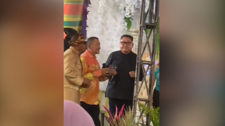 Wajah Tamu Pernikahan Mirip Kim Jong Un Viral di Media Sosial