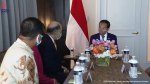 Jokowi Terima Kunjungan CEO Air Products Bahas Pembangunan Industri Bidang Petrokimia