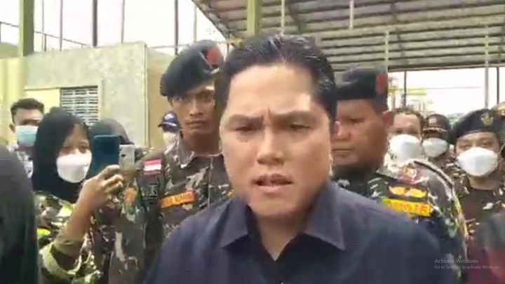 Menteri Turun ke Lapangan, Erick Thohir Bantah Ada Agenda Pribadi