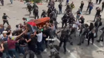 Keji! Polisi Israel Pukuli Pelayat Pemakaman Jurnalis