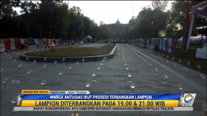 Sambut Waisak, 2.022 Lampion akan Diterbangkan di Candi Borobudur