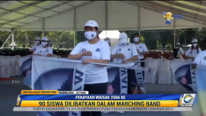 Marching Band dan Padus akan Meriahkan Perayaan Waisak 2566