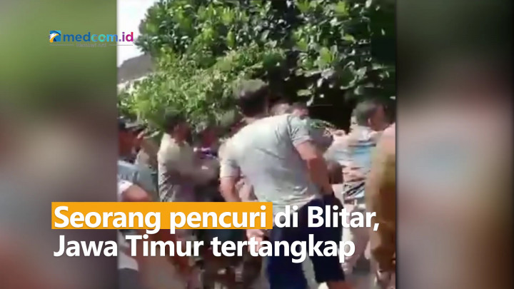 Terciduk oleh Warga, Pencuri Diamuk Warga