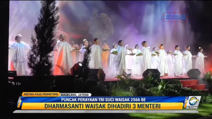 Dharmasanti Waisak 2566, Ketua Walubi Ajak Masyarakat Buddha Harus Bijaksana