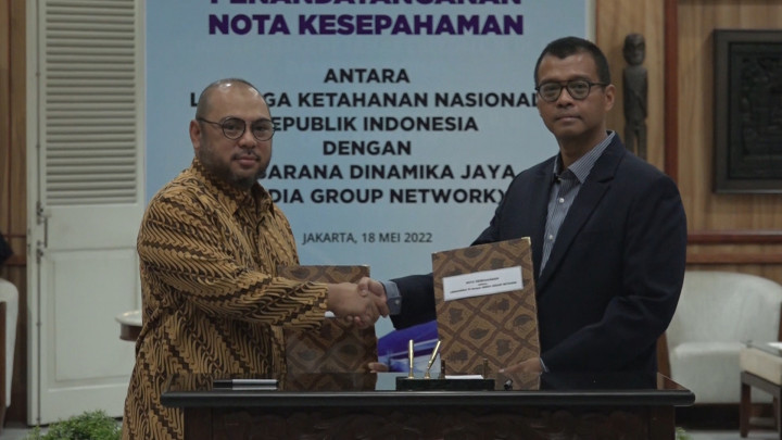 Perkuat Ketahanan Nasional, Media Group Network Jalin Kerja Sama dengan Lemhanas