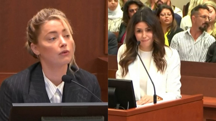 Warganet Soroti Ekspresi Pengacara Johnny Depp saat Mencecar Amber Heard
