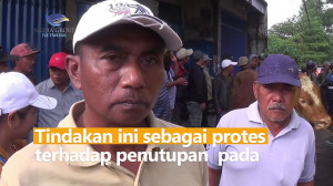 Pasar Ditutup karena PMK, Peternak Jual Hewan di Pinggir Jalan
