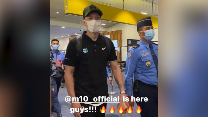 Mesut Oezil Tiba di Indonesia