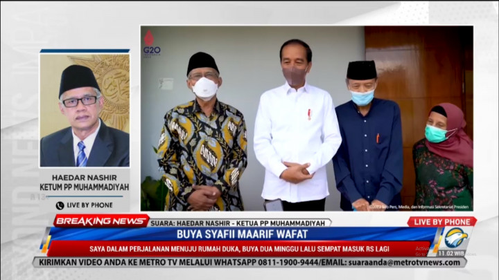 Wasiat Buya Syafii Ingin Dimakamkan di Kulonprogo