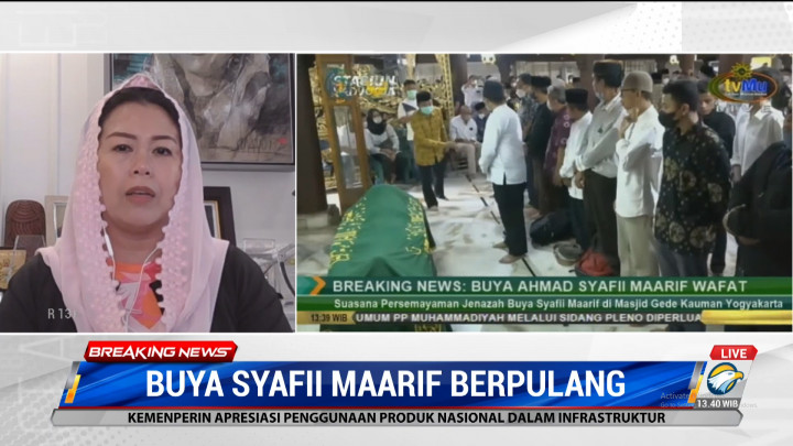 Yenny Wahid: Buya Syafii Tokoh Islam yang Sederhana
