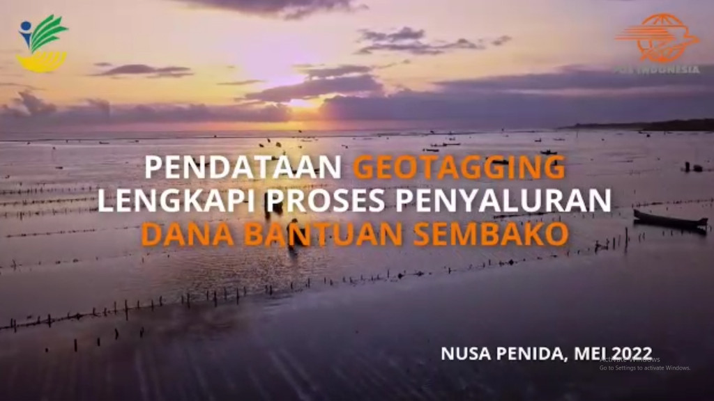 Pendataan Geotangging Penyaluran Dana Bantuan Sembako di Nusa Penida