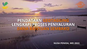 Pendataan Geotangging Penyaluran Dana Bantuan Sembako di Nusa Penida