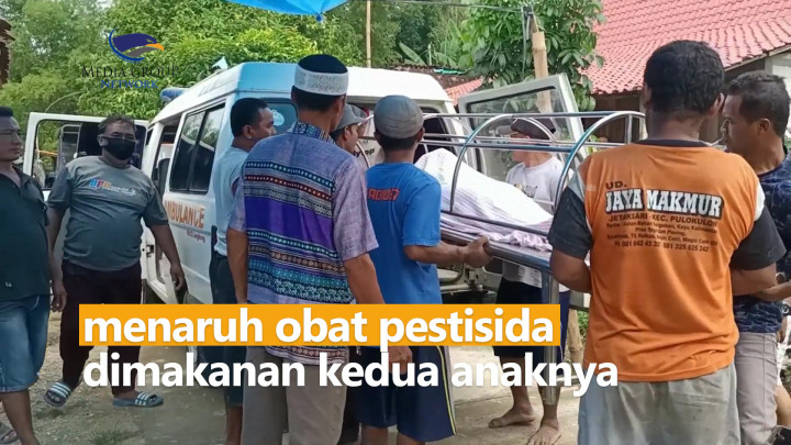 Tega! Seorang Ibu Meranuni Anaknya dengan Obat Pestisida