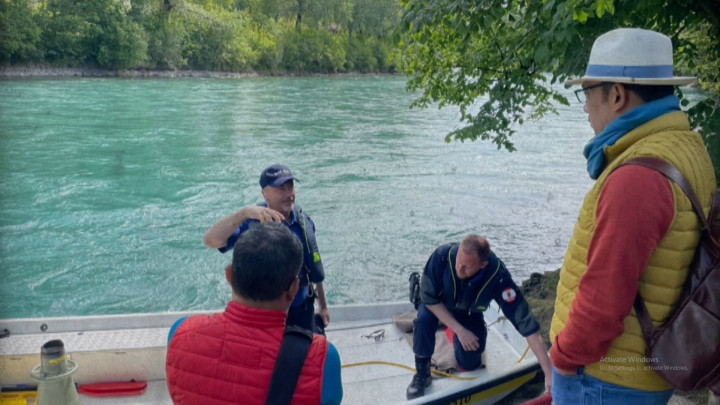 Hari Kelima Pencarian Eril, Air Keruh Lelehan Salju Jadi Kendala