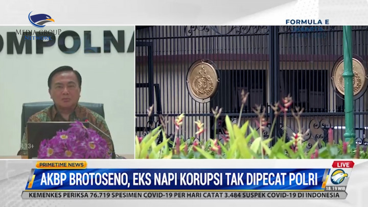 Ini Alasan Eks Napi Korupsi AKBP Brotoseno Belum Dipecat