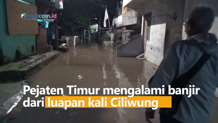 Banjir Kiriman, Puluhan Rumah di Pejaten Timur Terendam