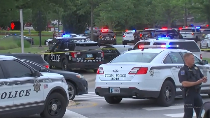 Penembakan Massal di Rumah Sakit Tusla AS, 5 Orang Tewas