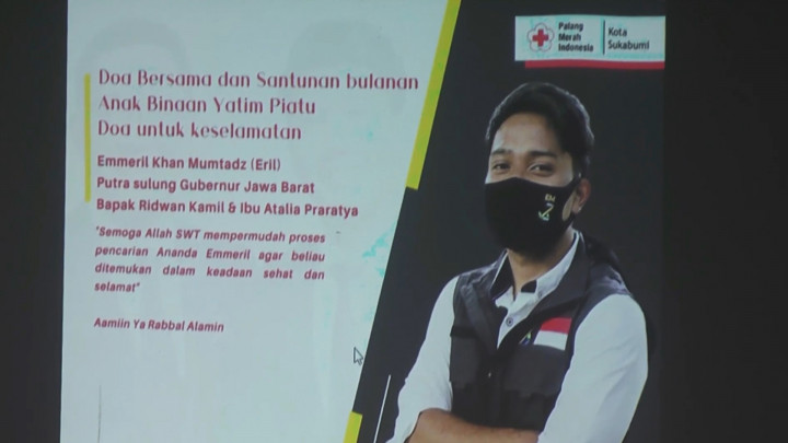 PMI Sukabumi Gelar Doa Bersama untuk Keselamatan Eril