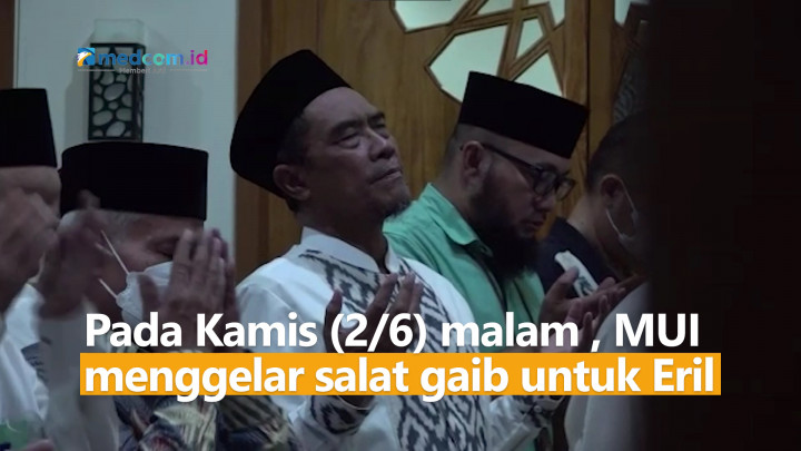 MUI Jabar Gelar Salat Gaib Ikhlaskan Kepergian Eril