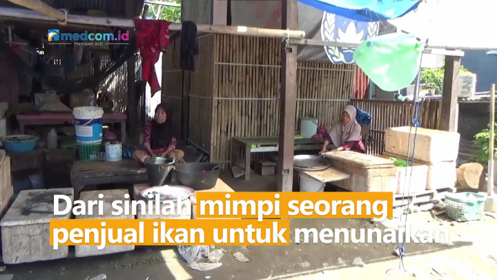 Akhirnya Naik Haji, Penjual Ikan di Majene Butuh Belasan Tahun Untuk Wujudkan Mimpi Naik Haji