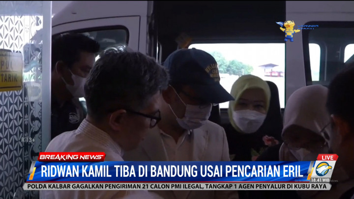Tiba di Bandung, Pihak Keluarga Minta Ruang Privasi untuk Ridwan Kamil