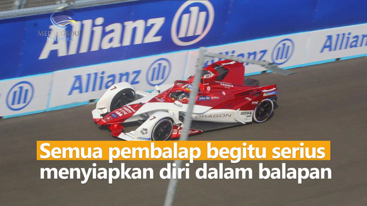 Jakarta E-prix dinulai, Pembalap Formula E Lakukan Free Practice