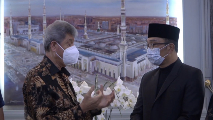 Dubes Palestina untuk Indonesia Takziah ke Ridwan Kamil