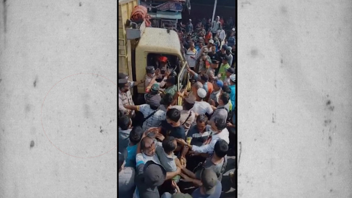 Langgar Aturan Jam Operasional, Ratusan Warga di Jambi Hadang Truk Batu Bara