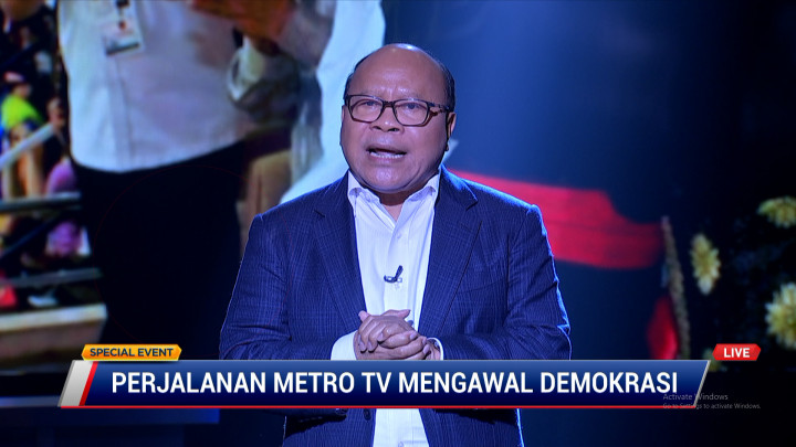 Monolog Don Bosco Selamun: Perjalanan Metro TV Mengawal Demokrasi
