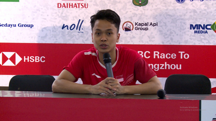 Melawan Lee Zii Jia di Indonesia Masters 2022, Ini Stategi Anthony Ginting