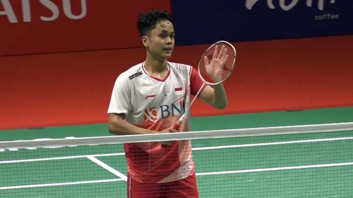 Kunci Sukses Anthony Ginting Taklukkan Lee Zi Jia di Perempat Final