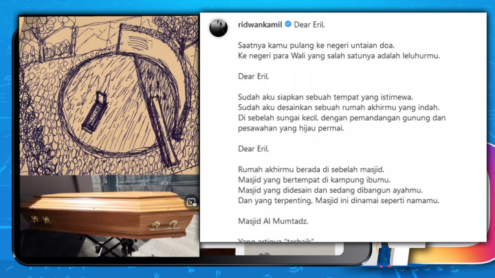 Ridwan Kamil Rancang Rumah Peristirahatan Terakhir Eril